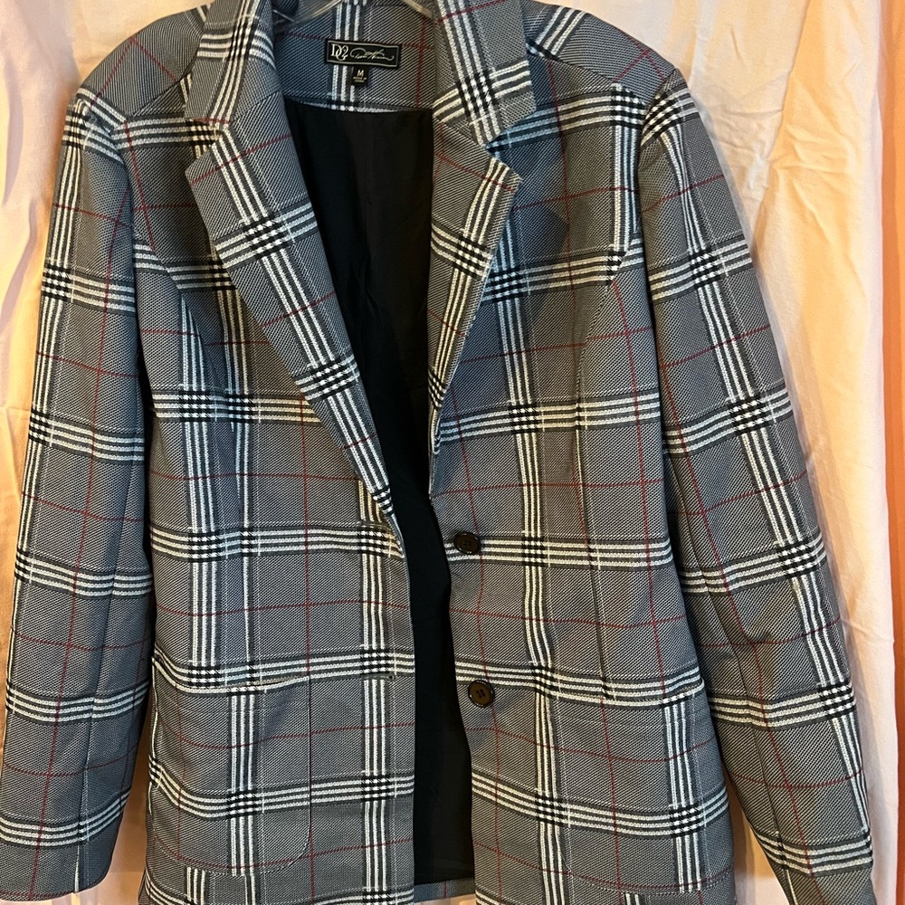 Glen Plaid Blazer